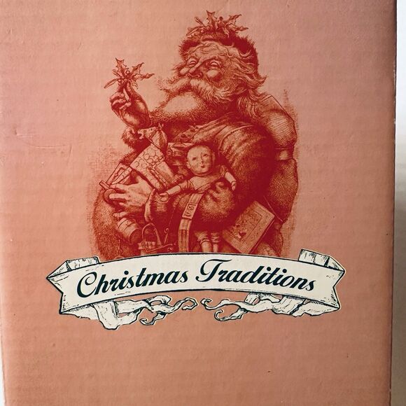 Christmas Traditions Cardinal Holly Ceramic Dish Holiday Red/Green 10" VTG - Picture 3 of 16